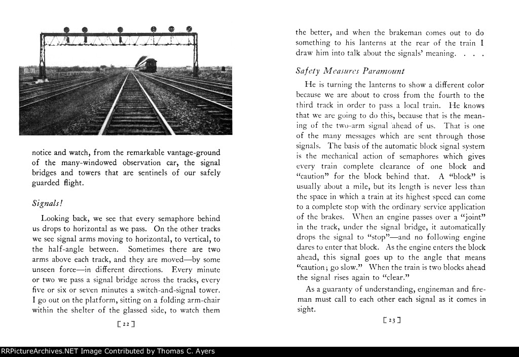 PRR "Broadway Limited," Pages 22-23, 1927